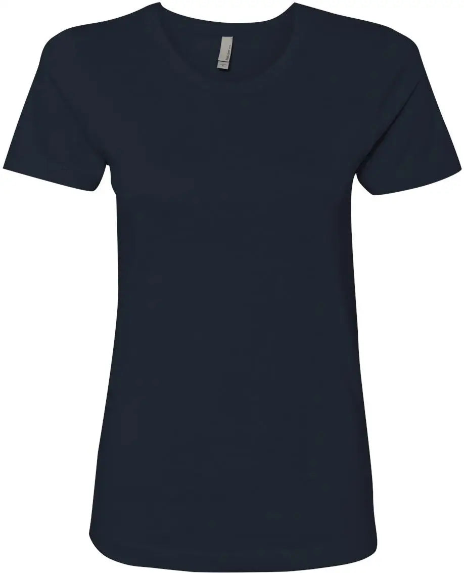 Next Level 3900 Cotton Boyfriend T-shirt - Midnight Navy - Ladies Xs