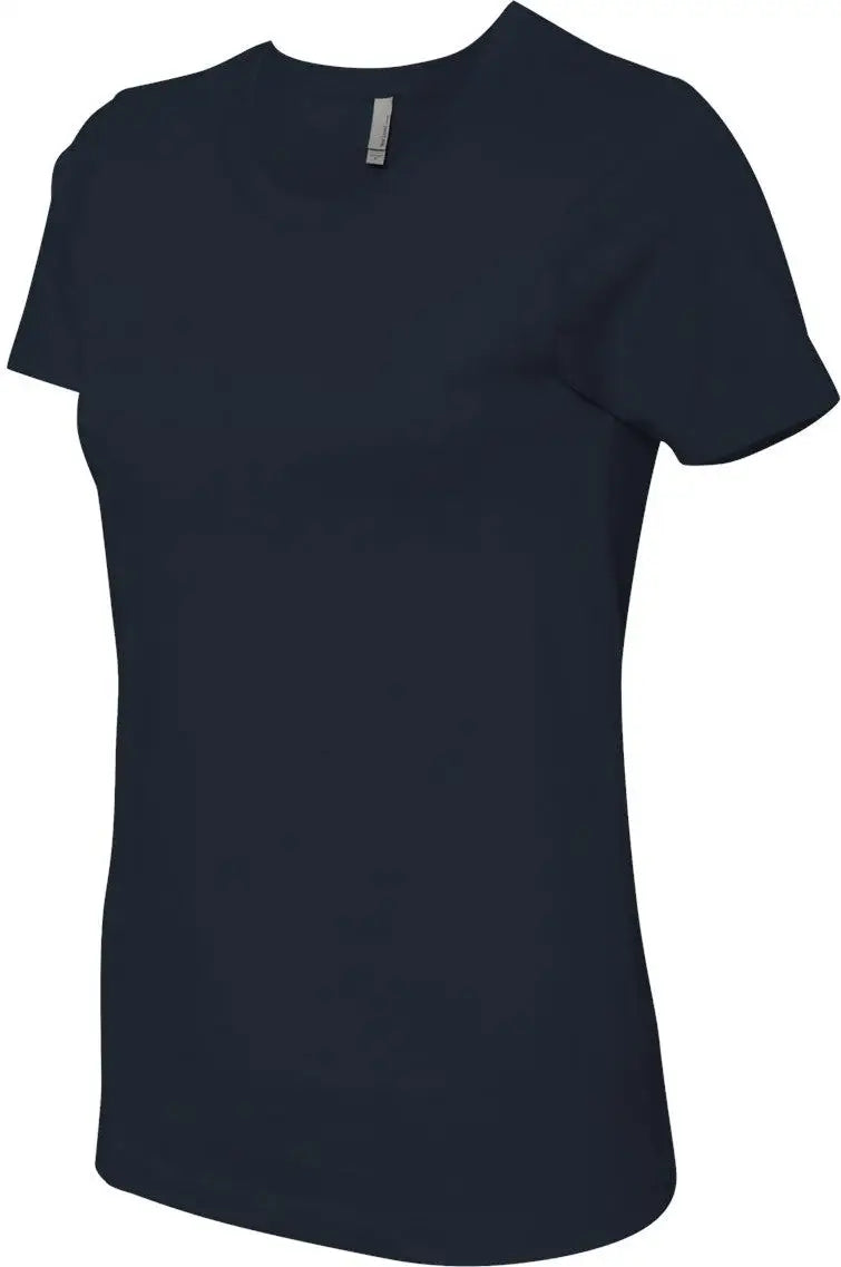 Next Level 3900 Cotton Boyfriend T-shirt - Midnight Navy - Ladies Xs