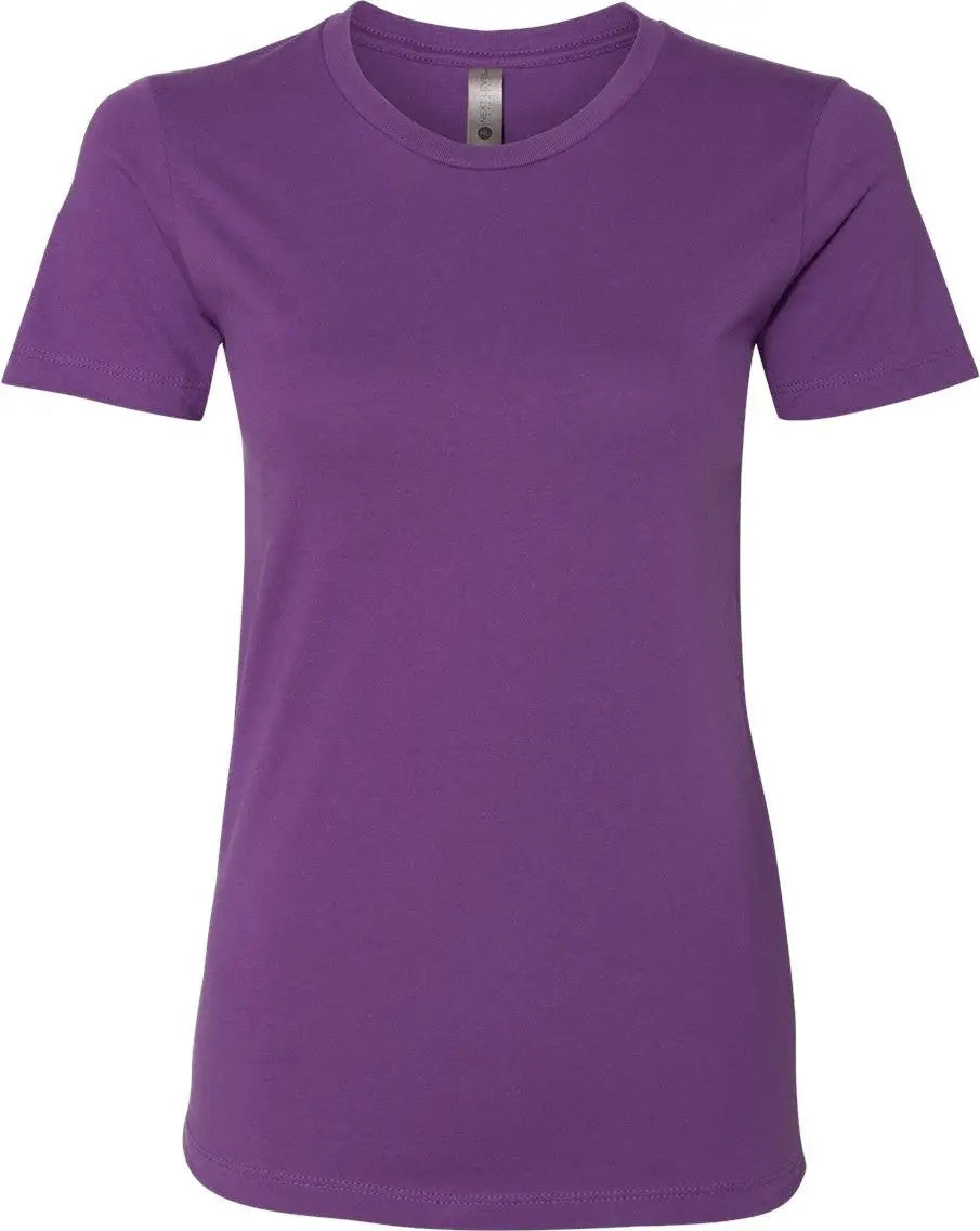 Next Level 3900 Cotton Boyfriend T-shirt - Purple Berry - Ladies m