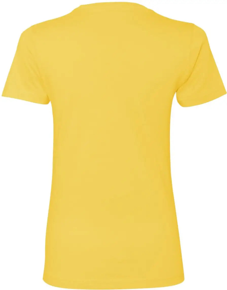 Next Level 3900 Cotton Boyfriend T-shirt - Vibrant Yellow