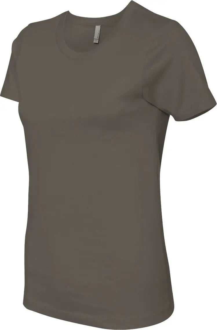 Next Level 3900 Cotton Boyfriend T-shirt - Warm Gray - Ladies Xs