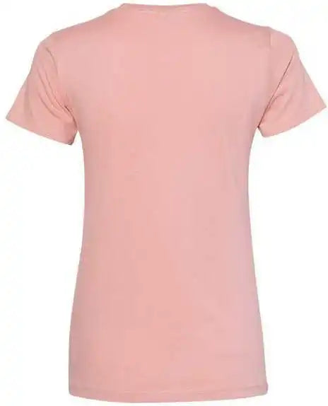 Next Level 3900 Womens Cotton Short Sleeve Boyfriend Crew - Desert Pink