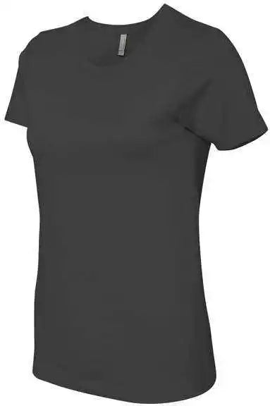 Next Level 3900 Womens Cotton Short Sleeve Boyfriend Crew Heavy Metal