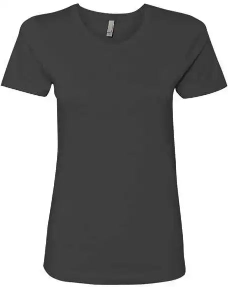 Next Level 3900 Womens Cotton Short Sleeve Boyfriend Crew Heavy Metal