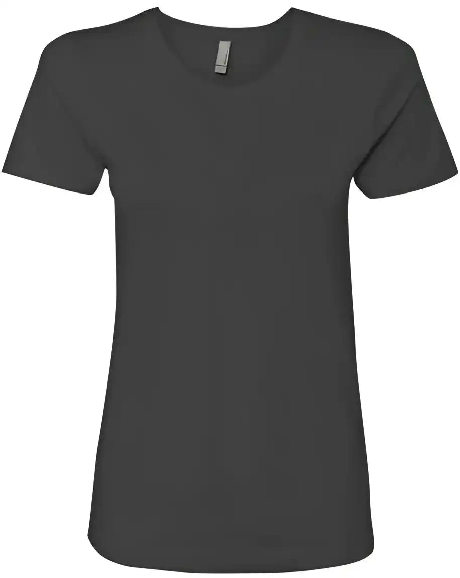 Next Level 3900 Womens Cotton Short Sleeve Boyfriend Crew - Heavy Metal