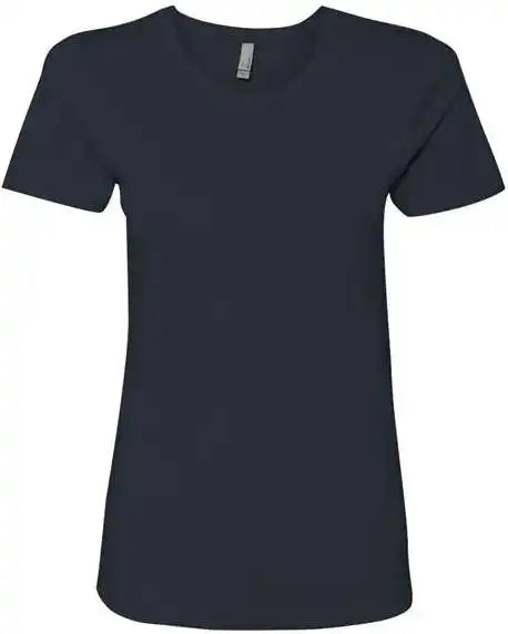 Next Level 3900 Womens Cotton Short Sleeve Boyfriend Crew - Indigo