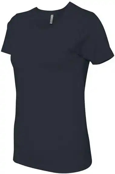 Next Level 3900 Womens Cotton Short Sleeve Boyfriend Crew - Indigo