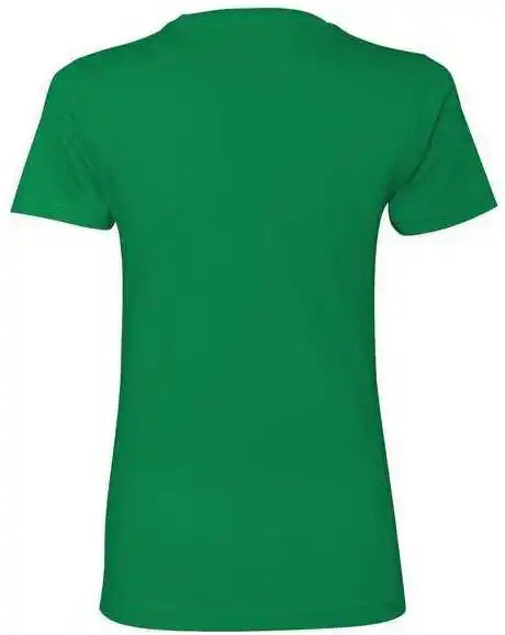 Next Level 3900 Womens Cotton Short Sleeve Boyfriend Crew Kelly Green