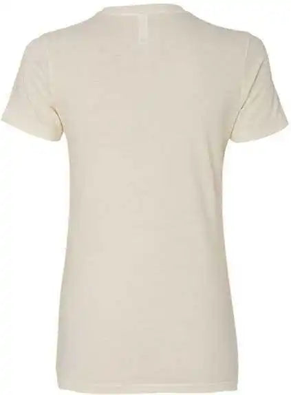 Next Level 3900 Womens Cotton Short Sleeve Boyfriend Crew Natural