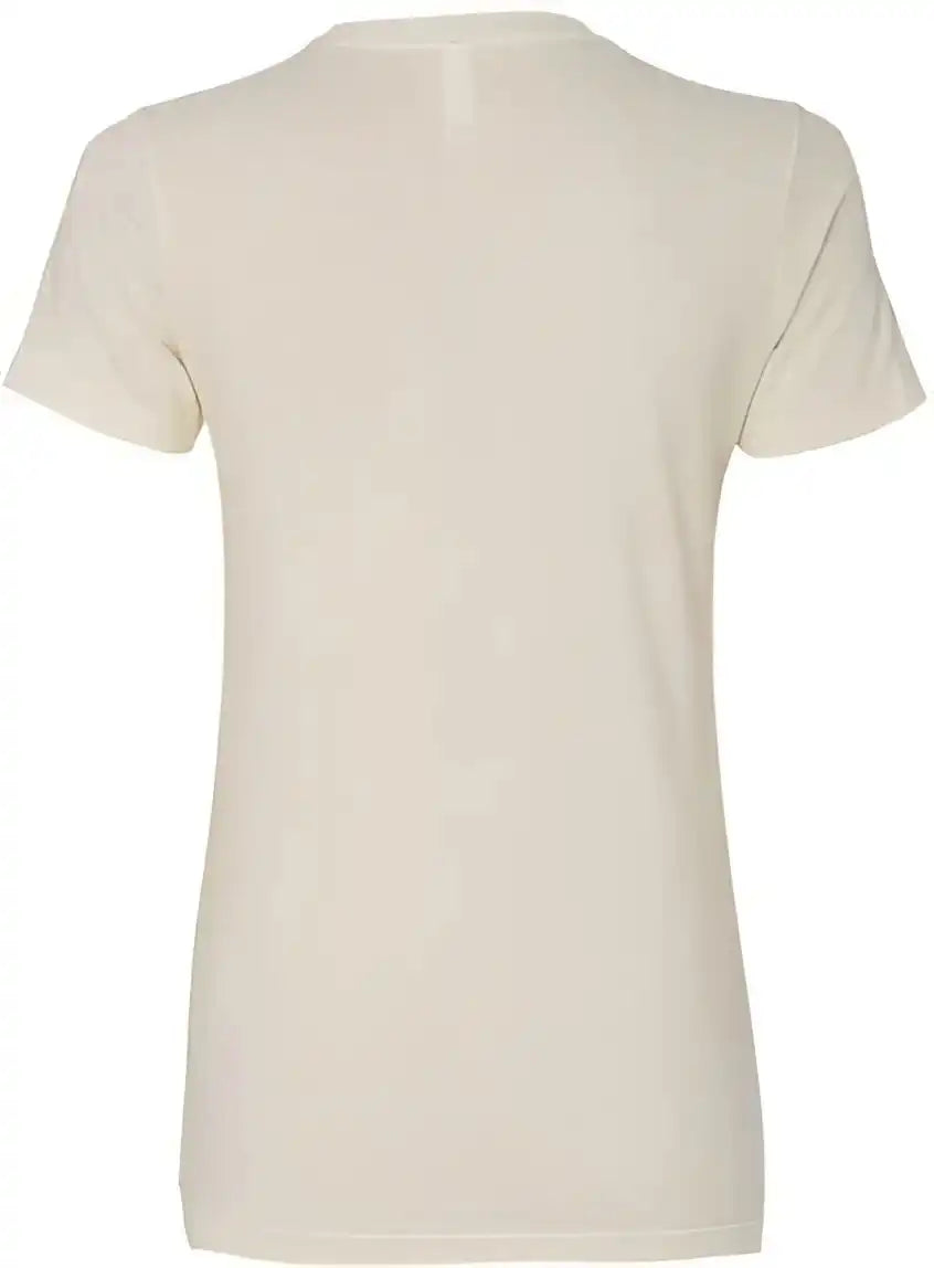 Next Level 3900 Womens Cotton Short Sleeve Boyfriend Crew - Natural