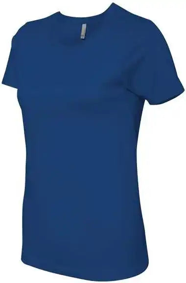 Next Level 3900 Womens Cotton Short Sleeve Boyfriend Crew - Royal