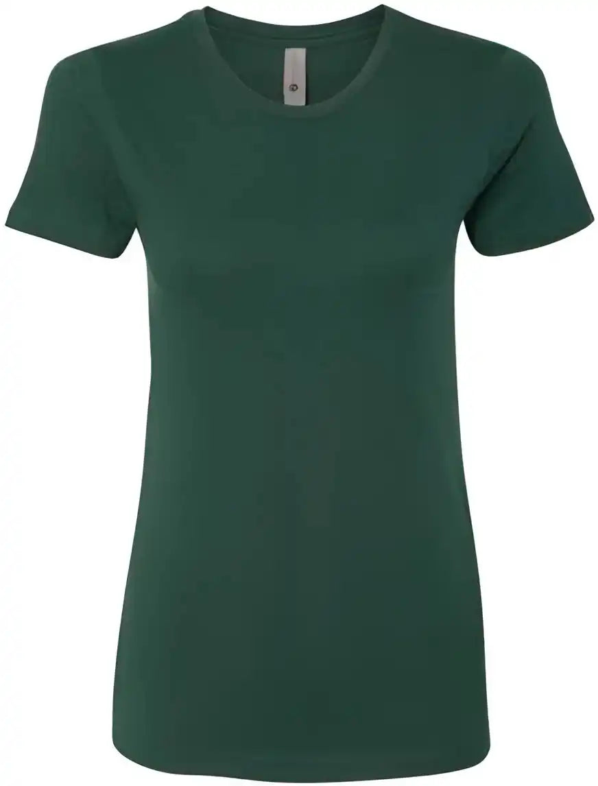 Next Level 3900 Womens Cotton t Shirt Forest Green