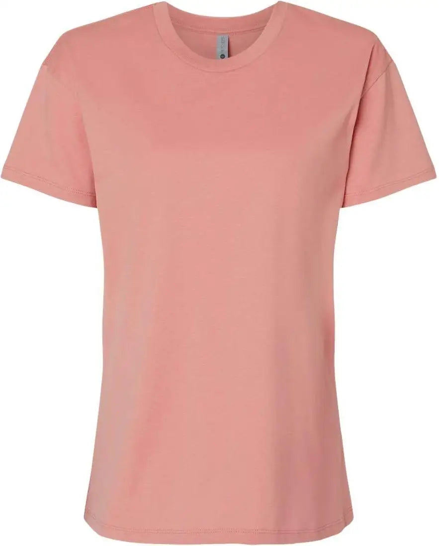 Next Level 3910 Women’s Cotton Relaxed S/s T-shirt - Desert Pink - Ladies Xs