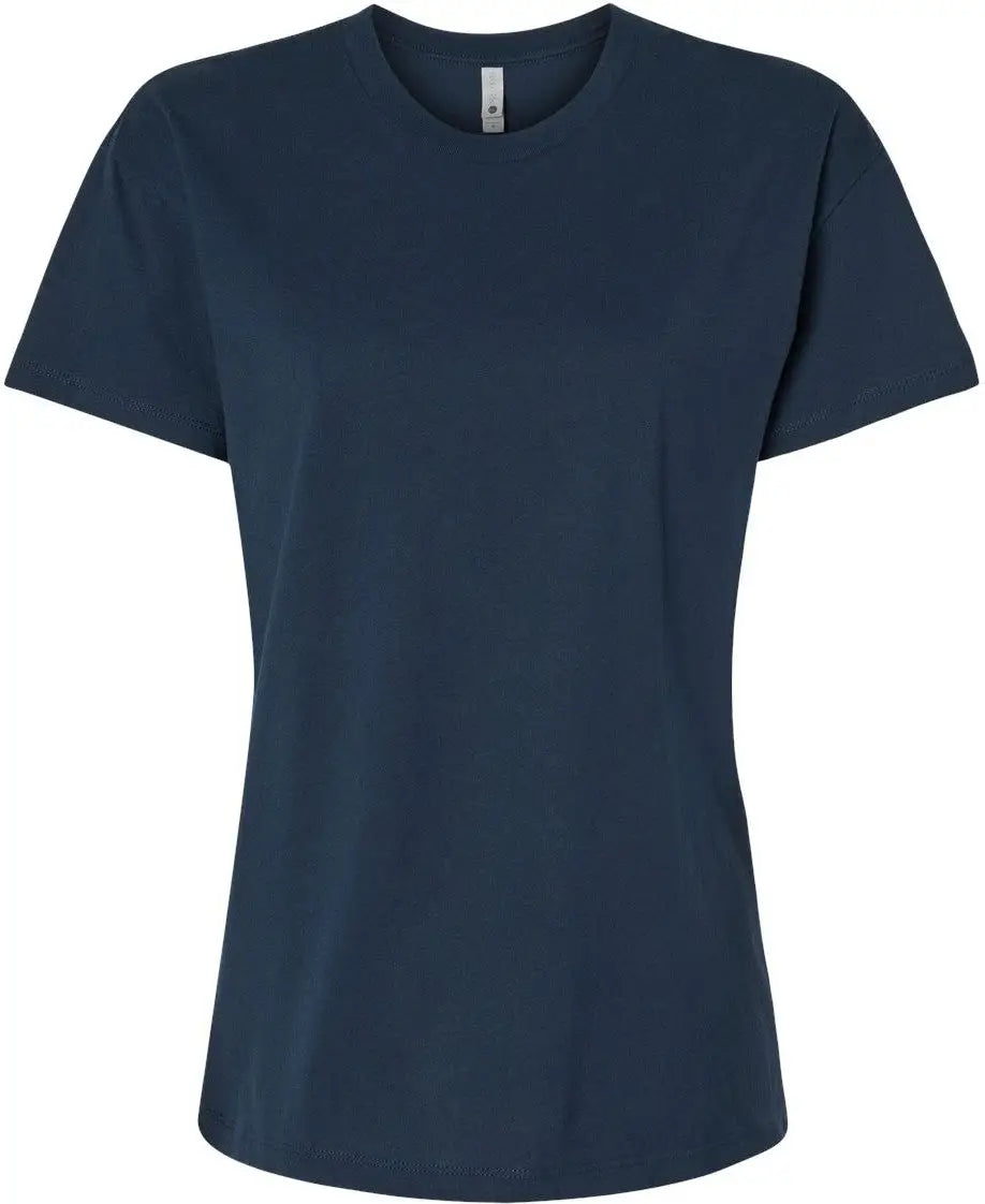 Next Level 3910 Women’s Cotton Relaxed S/s T-shirt - Midnight Navy - Ladies Xs