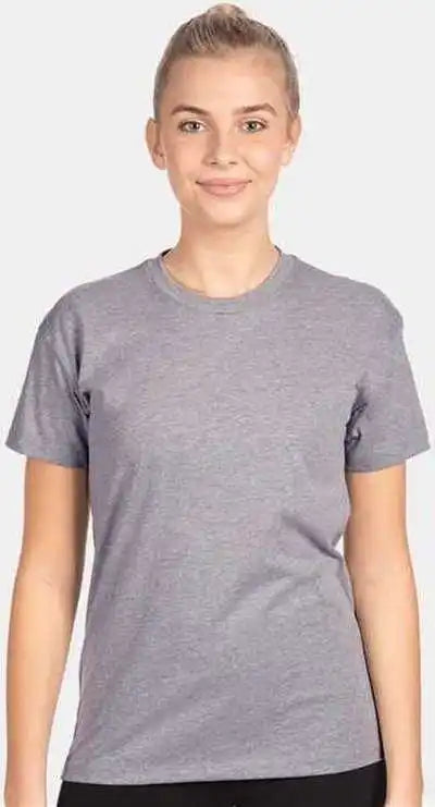 Next Level 3910 Women’s Cotton Relaxed t Shirt Heather Gray