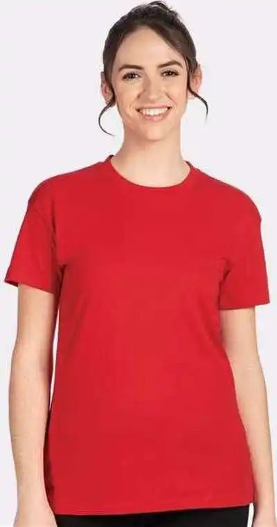Next Level 3910 Women’s Cotton Relaxed t Shirt Red
