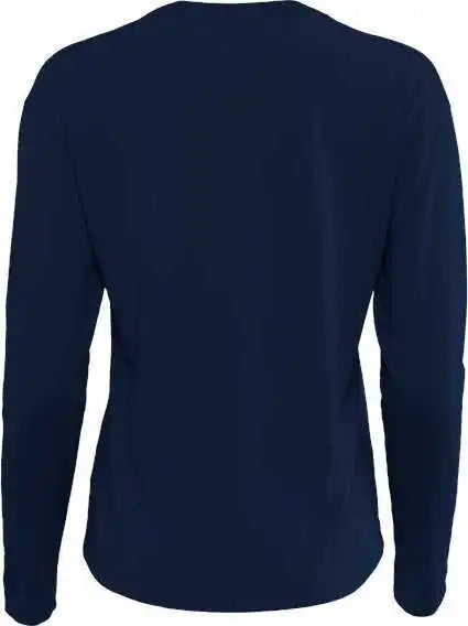 Next Level 3911 Women’s Cotton Relaxed Long Sleeve t Shirt Midnight Navy