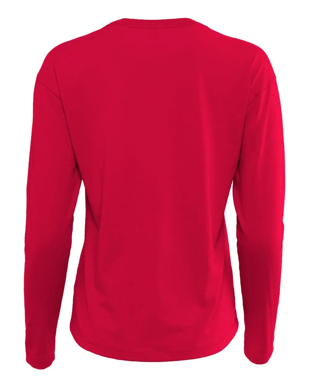 Next Level 3911 Women’s Cotton Relaxed Long Sleeve T-shirt - Red