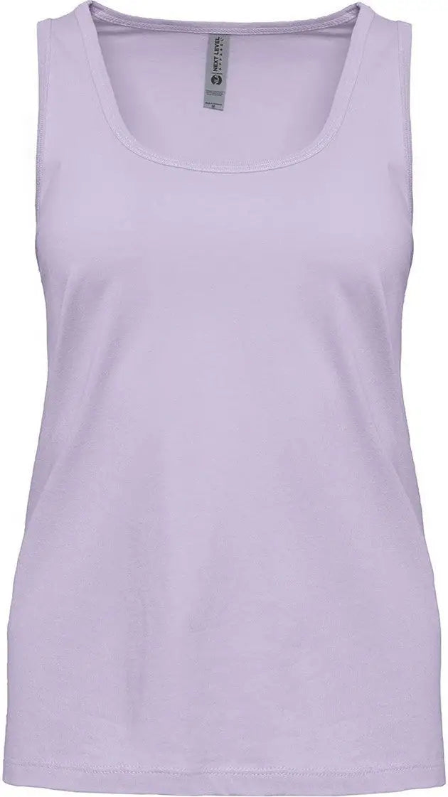 Next Level 3933 Women’s Cotton Tank - Lavender - Ladies Xs