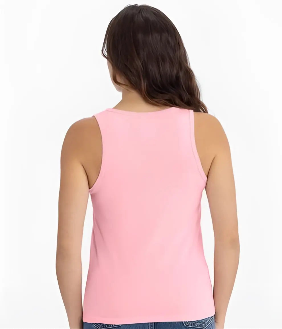 Next Level 3933 Women’s Cotton Tank - Light Pink