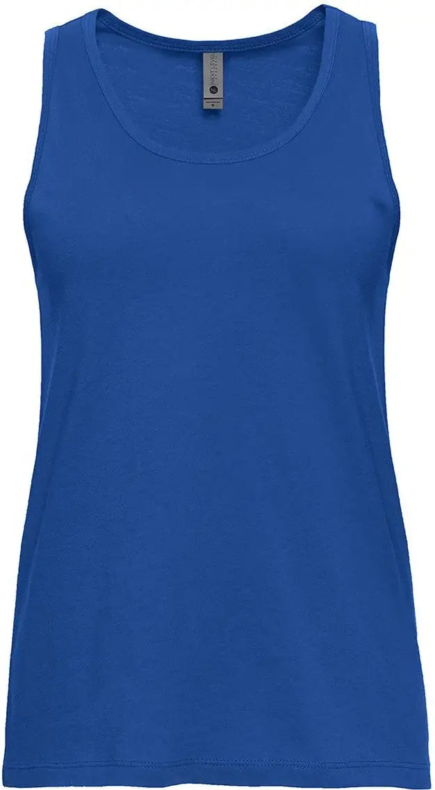 Next Level 3933 Women’s Cotton Tank - Royal