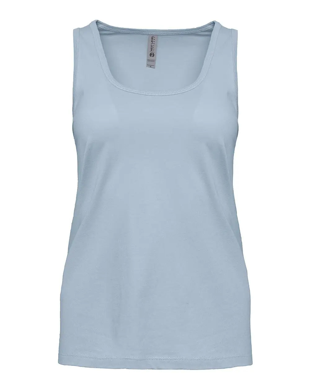 Next Level 3933 Women’s Cotton Tank - Stonewash Denim