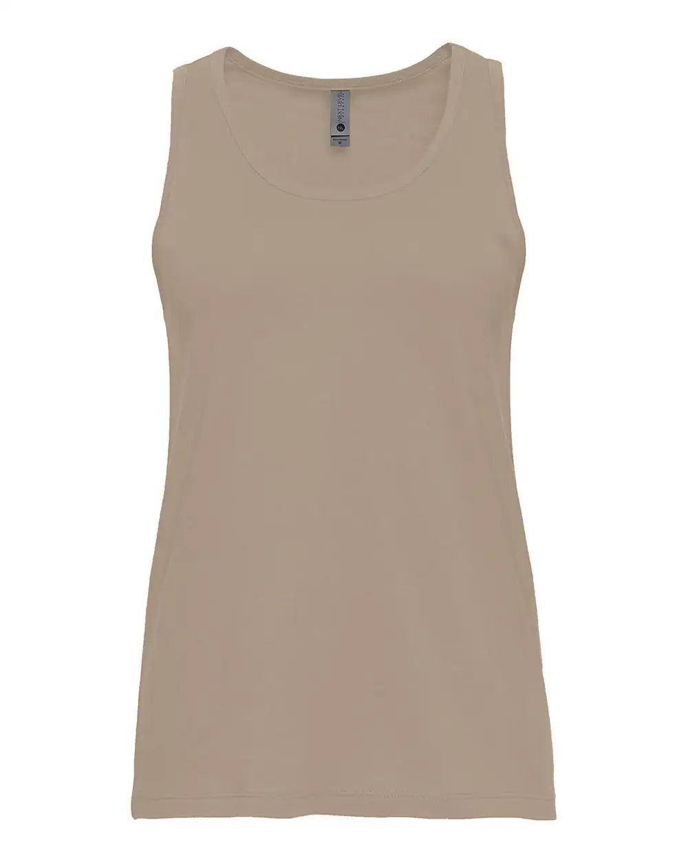 Next Level 3933 Women’s Cotton Tank - Tan - Ladies Xs