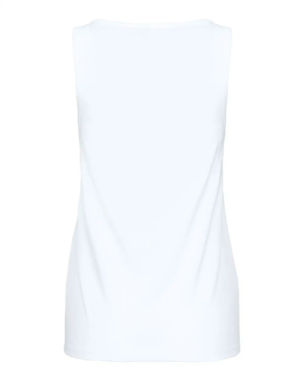 Next Level 3933 Women’s Cotton Tank - White