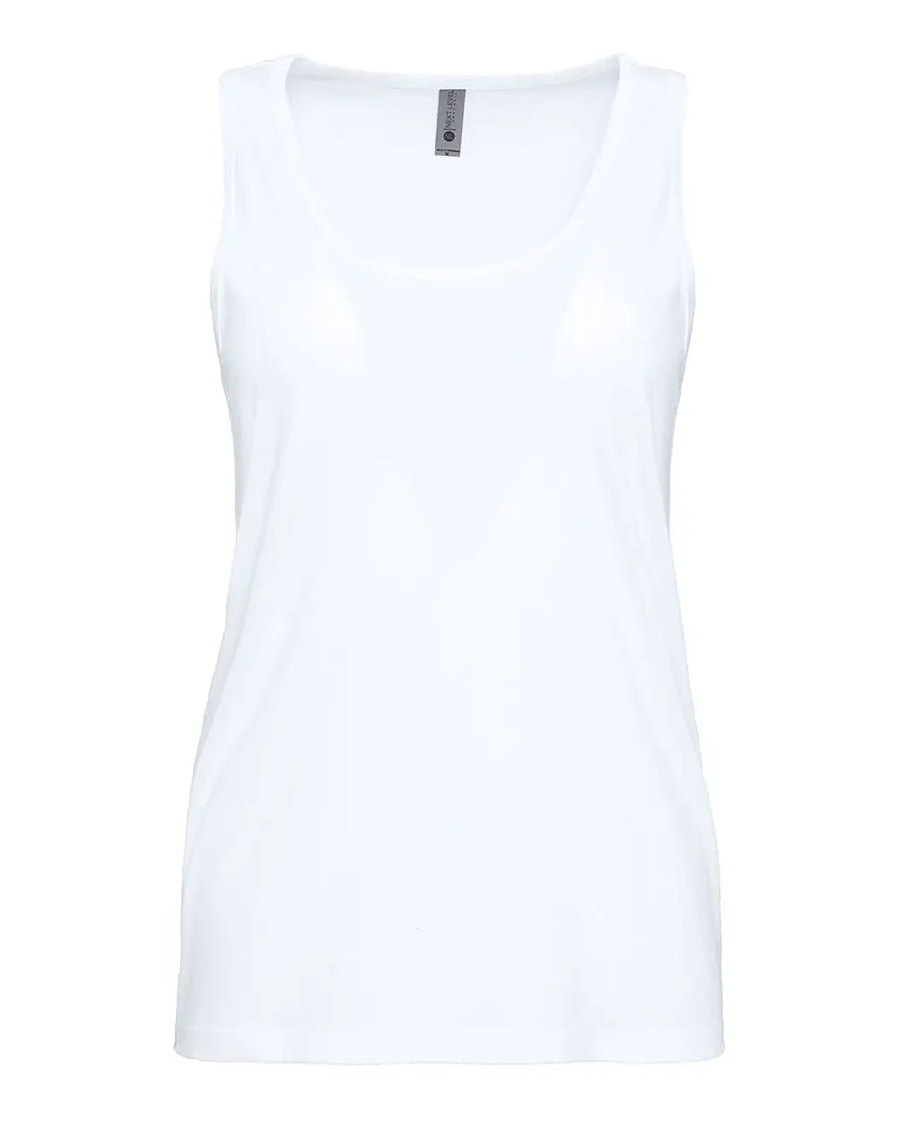 Next Level 3933 Women’s Cotton Tank - White - Ladies Xs