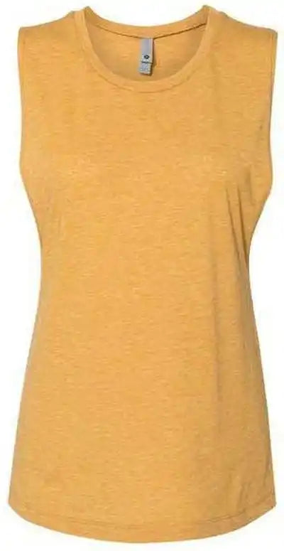Next Level 5013 Womens Festival Muscle Tank Antique Gold