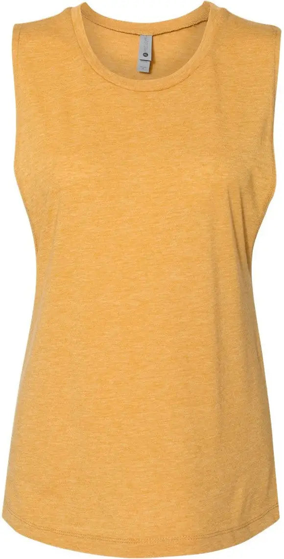 Next Level 5013 Women’s Festival Muscle Tank - Antique Gold - Ladies Xs