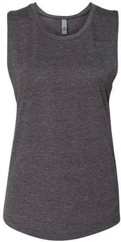Next Level 5013 Womens Festival Muscle Tank Charcoal