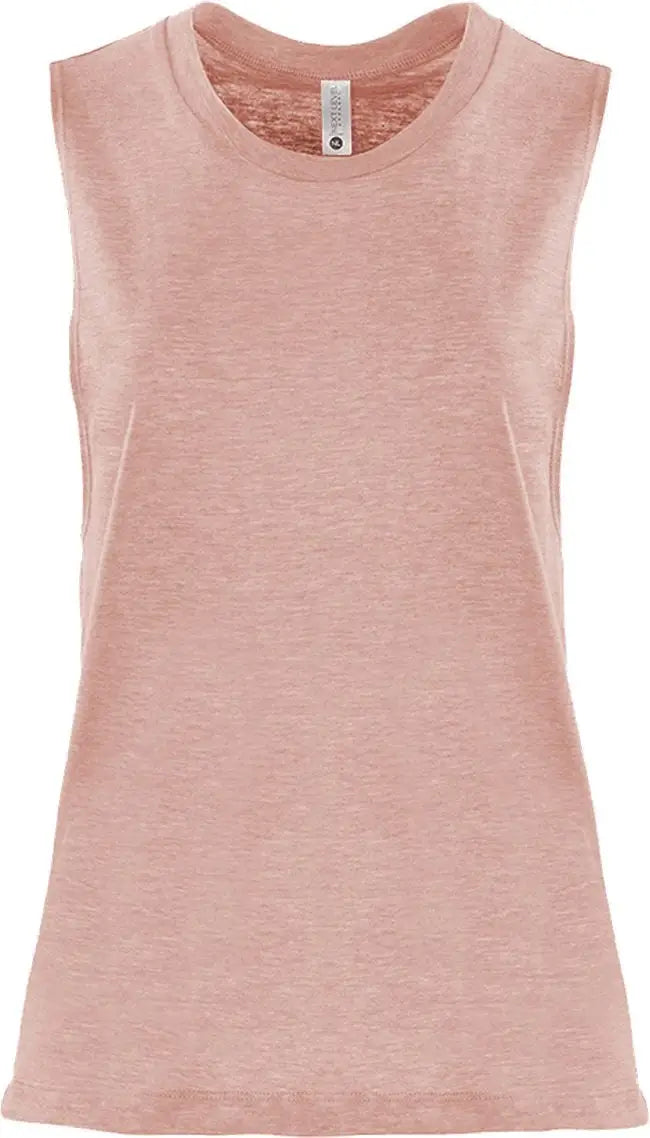 Next Level 5013 Women’s Festival Muscle Tank - Desert Pink