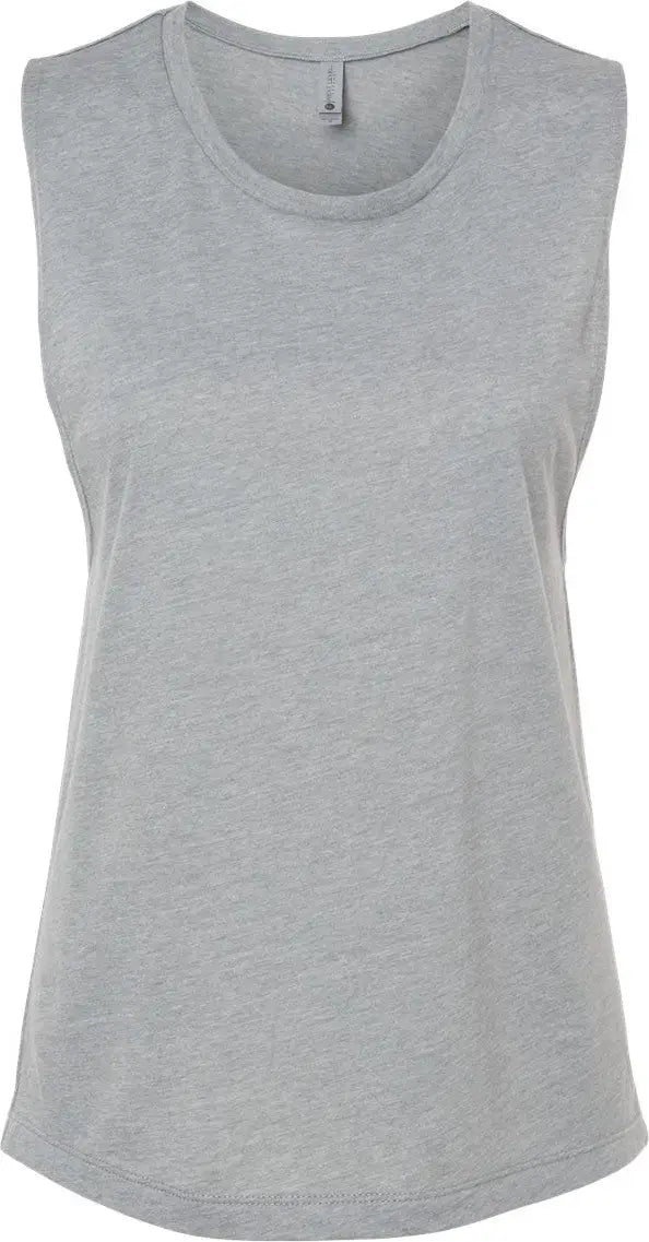 Next Level 5013 Women’s Festival Muscle Tank - Heather Gray - Ladies Xs