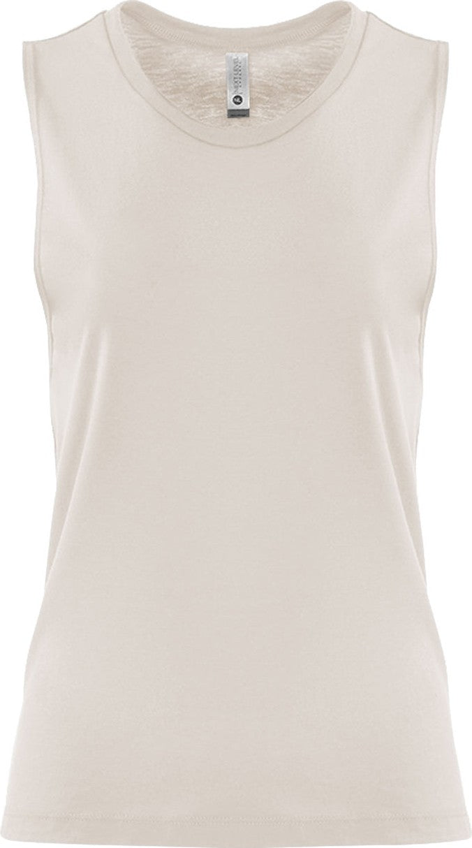 Next Level 5013 Women’s Festival Muscle Tank - Silver - Ladies Xs