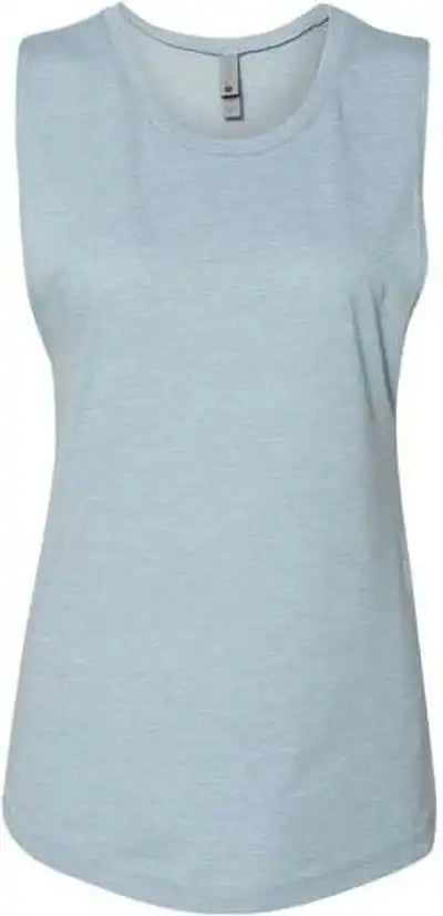 Next Level 5013 Womens Festival Muscle Tank Stonewash Denim
