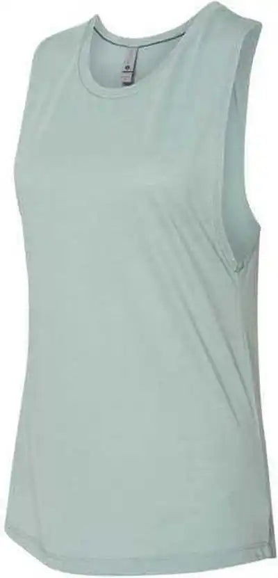 Next Level 5013 Womens Festival Muscle Tank - Stonewash Green