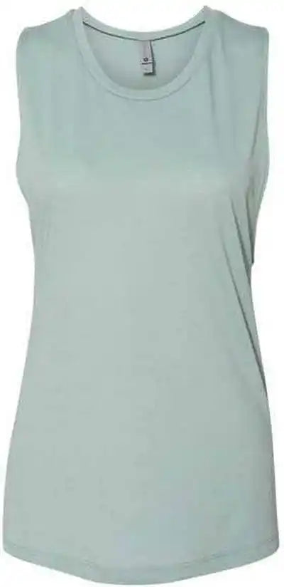 Next Level 5013 Womens Festival Muscle Tank - Stonewash Green