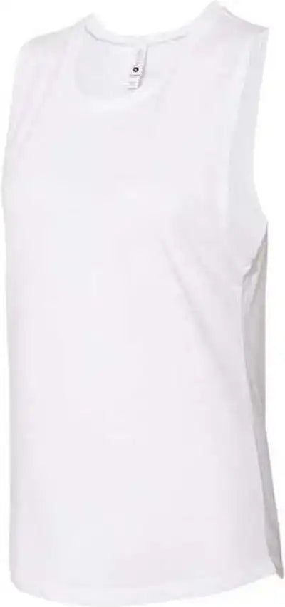 Next Level 5013 Womens Festival Muscle Tank - White