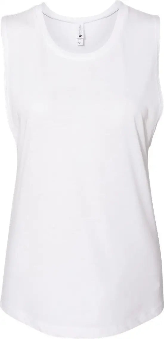 Next Level 5013 Women’s Festival Muscle Tank - White - Ladies Xs