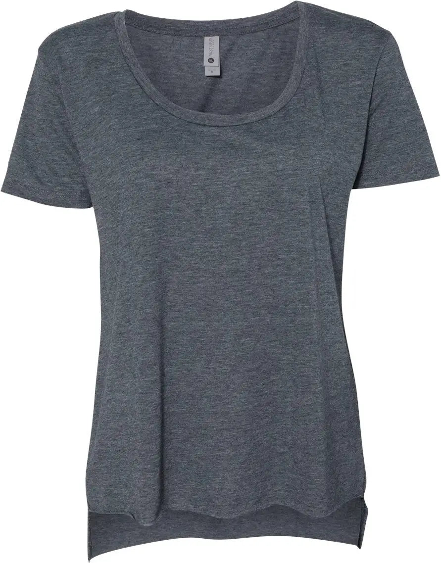 Next Level 5030 Women’s Festival Scoop Neck T-shirt - Antique Denim - Navy / Ladies Xs