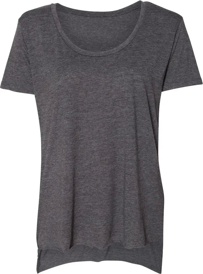 Next Level 5030 Women’s Festival Scoop Neck T-shirt - Charcoal - Dark Gray / Ladies Xs