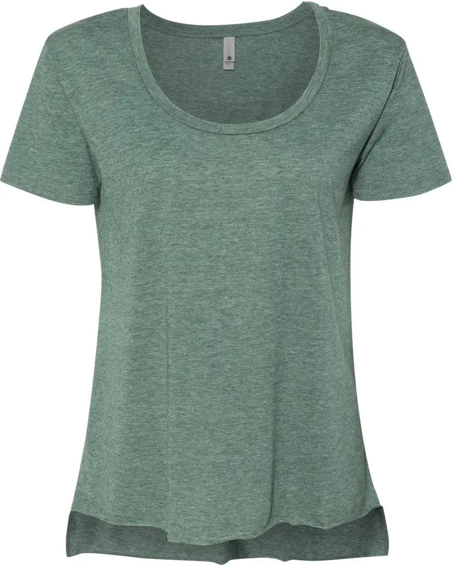 Next Level 5030 Women’s Festival Scoop Neck T-shirt - Royal Pine - Green / Ladies Xs