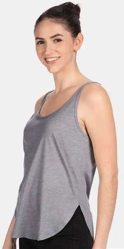 Next Level 5033 Women’s Festival Tank - Heather Gray