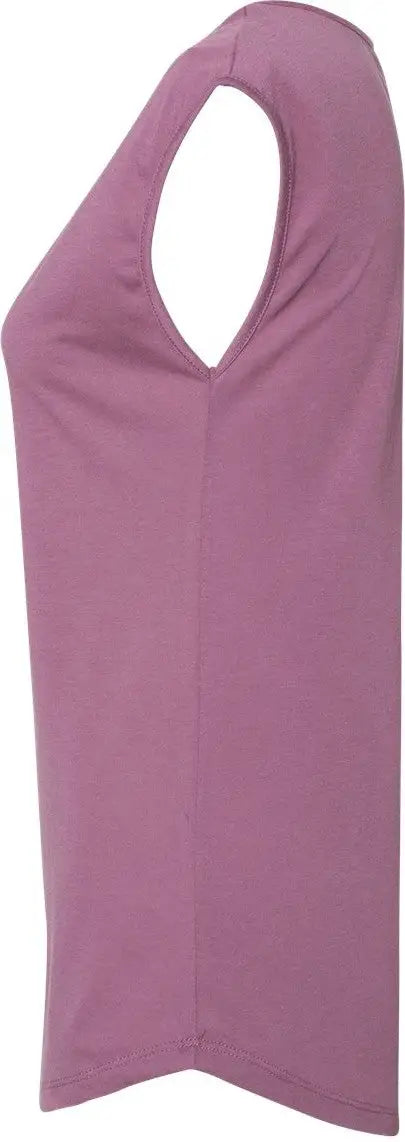 Next Level 5040 Women’s Festival Sleeveless Deep V-neck T-shirt - Shiraz