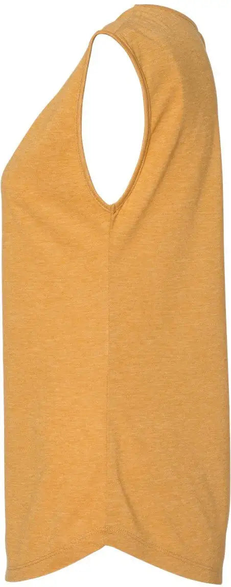 Next Level 5040 Women’s Festival Sleeveless Deep V-neck T-shirt - Antique Gold