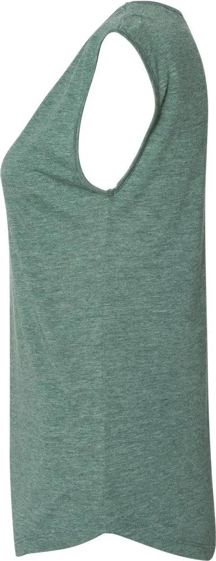 Next Level 5040 Women’s Festival Sleeveless Deep V-neck T-shirt - Royal Pine