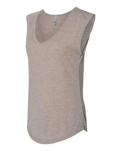Next Level 5040 Women’s Festival Sleeveless v - Ash
