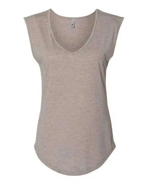 Next Level 5040 Women’s Festival Sleeveless v - Ash