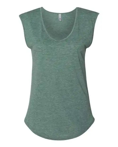 Next Level 5040 Women’s Festival Sleeveless v Royal Pine